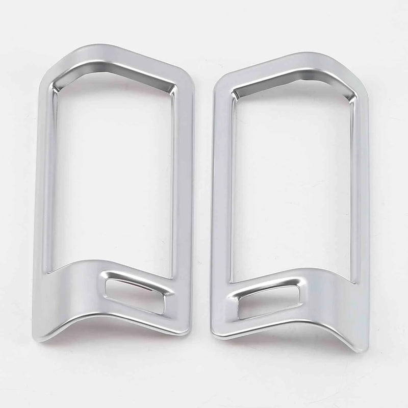 Volvo XC60 (2015-2018) 2 x ABS Matte Pillar Air Vent Outlet Lid Cover Trim
