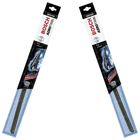 Nissan Navara D21 Front Pair Aerotwin Wiper Blades Set (1985 - 1997)