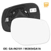 Infiniti Q70 QX30 M70 Q60 Mirror Glass w/ Backing Heated Passenger Side RH