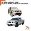 Nissan Navara D40 2005-2014 Dash Mat Carpet Cover