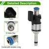 Porsche Macan 3.0L 3.6L (2015-2018) - 1 Pc Black Fuel Injector