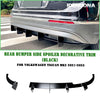 VW Tiguan MK2 Rear Bumper Diffuser Lip Cover (2021-2023)