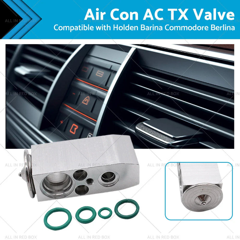 Holden Commodore Ute VU VT VX VY V6 V8 AC TX Valve & O-Rings (1997-2007)
