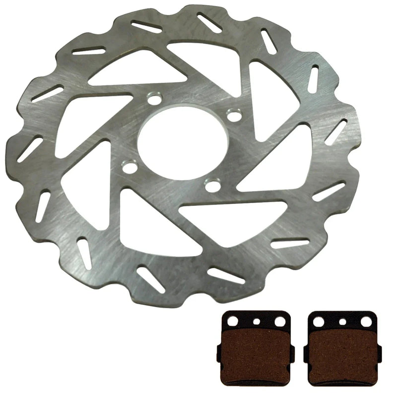 Yamaha Raptor 350 Rear Wave Disc Brake Rotor & Pads (2004–2013)