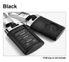 CADILLAC SRX XTS CTS NO Key Black Leather Remote Key Case Cover Fit