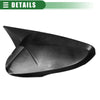 Hyundai Veloster (2012-2017) Gloss Black Rearview Mirror Cover Caps