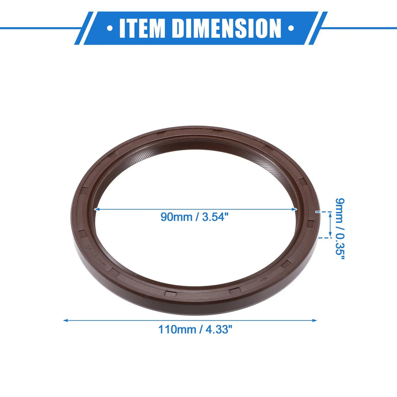 Toyota Sienna (1998-2015) Rubber Engine Crankshaft Oil Seals
