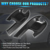 Isuzu D-Max Carbon Fiber Gloss Black Car Door Handle Cups