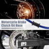 Motorcycle 150cm 59.06" Brake Clutch Oil Hose Line Blue