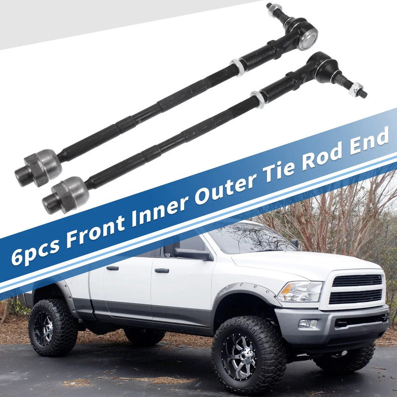 Dodge Ram 1500 Front Outer Tie Rod End Links Kit (2006 - 2008)