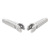BMW R nineT Silver Front Driver Foot Pegs (2020-2024)