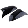 BMW 5 Series F10 F11 F18 Gloss Black Side Mirror Cover Caps (2014-2018)