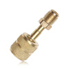 A / C R410a Refrigerant Tank Vacuum Pump Adapter (Fits Various Models)