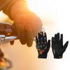 Universal Riding Gloves Gloves Liners Finger XL Polar Fleece Black Orange
