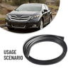 Car Seal Strips Trim / 2m / Car Front Windshield Weatherstrip Rubber Parts