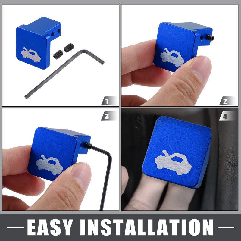 Honda CRV (1997-2006) Blue Car Hood Release Latch Handle Repair Kit