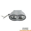 Harley Chopper Softail Dyna Chrome Universal Wave Dual Hi/Low Beam Headlight