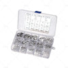 400PCS Assorted M1.5-M15mm Stainless Steel E Clips Circlips Retaining Rings