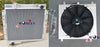 Toyota Land Cruiser BJ40 BJ42 HJ45 62mm Aluminum Radiator Shroud Fan (1975-1984)