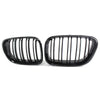 BMW X5 Gloss Black Dual Slat Bumper Grille Kidney Grill (2000–2006)