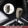 Toyota Corolla Beige Faux Leather Gear Shift Knob Cover (2014-2018)