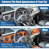 Jeep Wrangler JL JLU Gladiator JT 3 x Dashboard Gear Shift Panel Covers