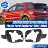 Ford Explorer (2011-2019) 2 x Black Side Mirror Housing Shell Trim