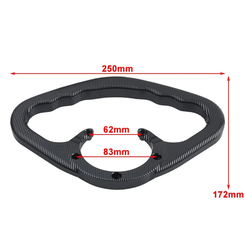 Yamaha FZ1 FZ6 FZ6R Silver Tank Grab Bar Handle Grip (All Years)