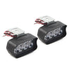UTV ATV Motorcycle Front Headlight Fog Lights 8-LED