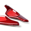 Cadillac XTS 2 x Red Carbon Fiber Shift Paddle Extensions (2013-2019)