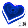 Vehicle LED Triangle Window Love Neon Light