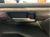 Toyota Highlander Inner Door Handle Cover Frame Carbon Fiber (2020-2023)