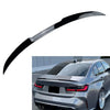 BMW 3 Series G20 G80 320i 325i 330i Black Rear Trunk Spoiler Lip Wing (19-22)