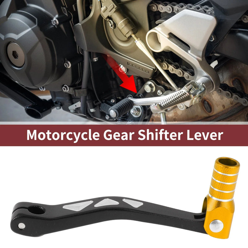 Yamaha TTR 50cc Shifter Lever Folding Gear Black Gold