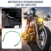 Motorcycle 60cm 10mm ID Motorcycle Brake Line Oil Hose Pipe 28° Green