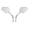 Harley Electra Road Street Glide Chrome Rear-View Side Mirrors (1982-2023)