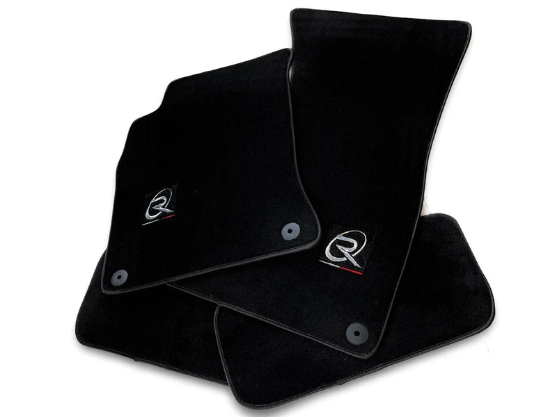 Audi Q3 (2018-2022) - Premium Quality Luxury Black Carpet Floor Mats