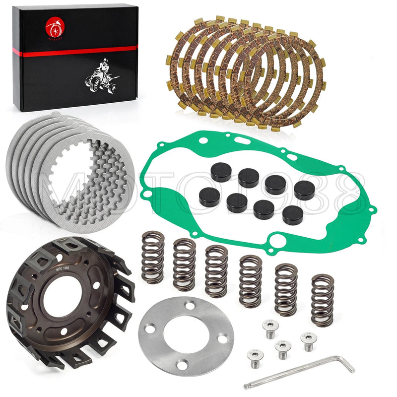 Yamaha RZ350 Billet Clutch Basket Friction Plate Gasket Kit (1984-1985)