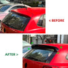 VW Polo 6R / 6C GTI 1x Carbon Look Rear Boot Spoiler Lip (2009-2017)