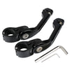 Harley 1 1/4" Angled Adjustable Highway Footpeg Mount