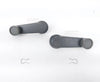 Nissan Navara D21 D22 Patrol 2 x Grey Window Winder Handles (1986-2004)