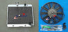Jaguar XKE S2 E-TYPE 4 Row Radiator, Shroud, Fans (1968-1970)