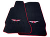 Aston Martin Vantage V8 Convertible 2004-2017 Black Red Trim Floor Mats