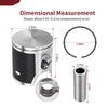 Honda CR80R Top End Rubuild Kit 47mm B Piston (1992–2002)