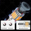 Car Amber BA15S 1156 P21W No Hyper Flash LED Turn Signal Bulb