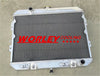 Nissan Datsun 280Z 2.8L I6 3 Row Aluminum Radiator (1975-1978)