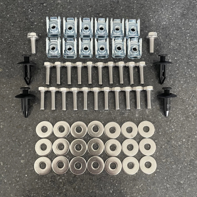 Nissan Navara NP300 Under Tray Cover Bolts & Clips (2016–2021)