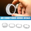 Jeep Wrangler Air Conditioner Headlight Switch Knob (Set of 4)