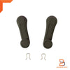 Isuzu Holden Rodeo (TF) Grey Window Regulator Winder Handles (1997-2003)