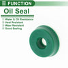 Make Model Oil Seal / 5x14x4.5mm / Seal Ring Rotary Shaft Seal TPU Green